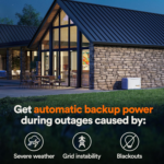 Generac Guardian 22 kW / 19.5 kW Air-Cooled Home Standby Generator with Wi-Fi & 200A Transfer Switch - Image 3