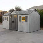 Lifetime 15×8 Storage Shed with Side Entry – UV-Protected HDPE | Model 60206 - Image 3