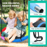 9.5′ Heavy-Duty Outdoor Porch Swing Set - Image 4