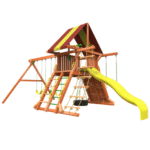 Woodplay Tiger Tower Combo A – Premium Wooden Swing Set for Endless Backyard Fun - Image 3