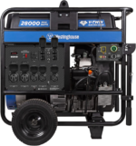 Westinghouse 28,000 Peak Watt Tri-Fuel Home Backup Portable Generator - Image 3