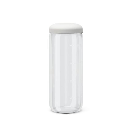 Food Storage Jar in Borosilicate Glass 34 oz - Cloud